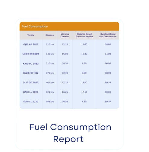 fuel management - consumption