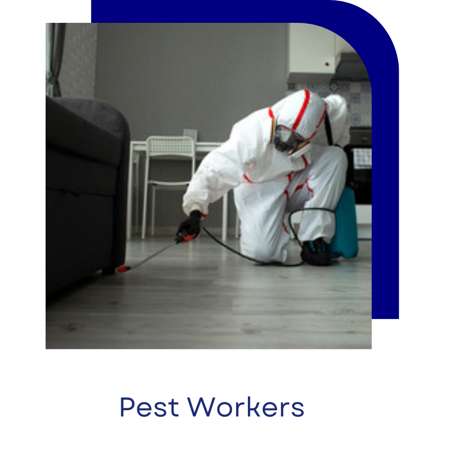 pest workers - employee tacking
